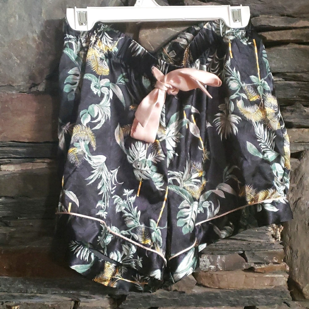 Satin shorts